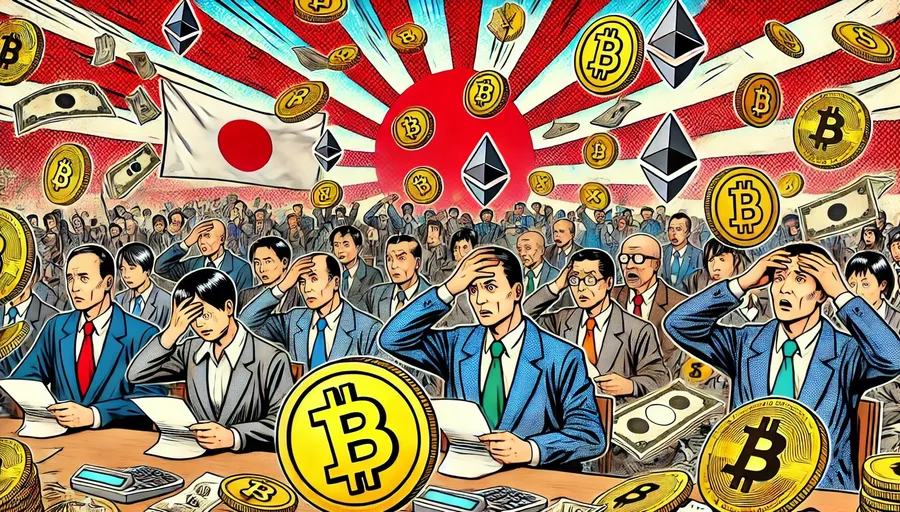 日本提加密稅改草案！加密稅降至20%，加開全新資產類別