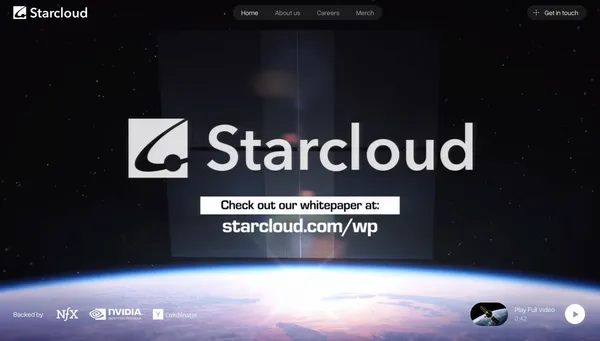 是瘋狂還是成就？Starcloud把「資料中心」送上太空，200家創投爭相下注！ 