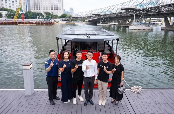耗電量僅3台吹風機！新加坡新創Pyxis打造太陽能電動渡輪吸引日、馬、印尼關注 