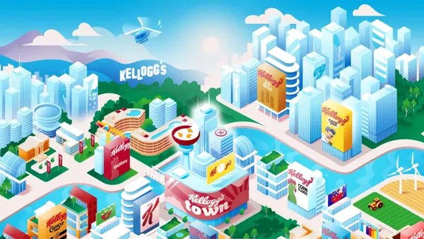 家樂氏打造虛擬小鎮「Kellogg’s Town」！以經典穀物盒為建築，串連線上線下互動體驗