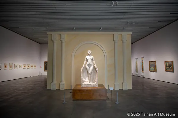 「福爾摩沙時代—臺灣近現代美術的知識啟蒙」展覽，展出國寶《甘露水》