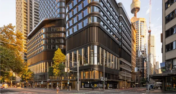 雪梨天際線新地標！Foster + Partners 打造 Parkline Place，39 層商業大樓座落新車站之上