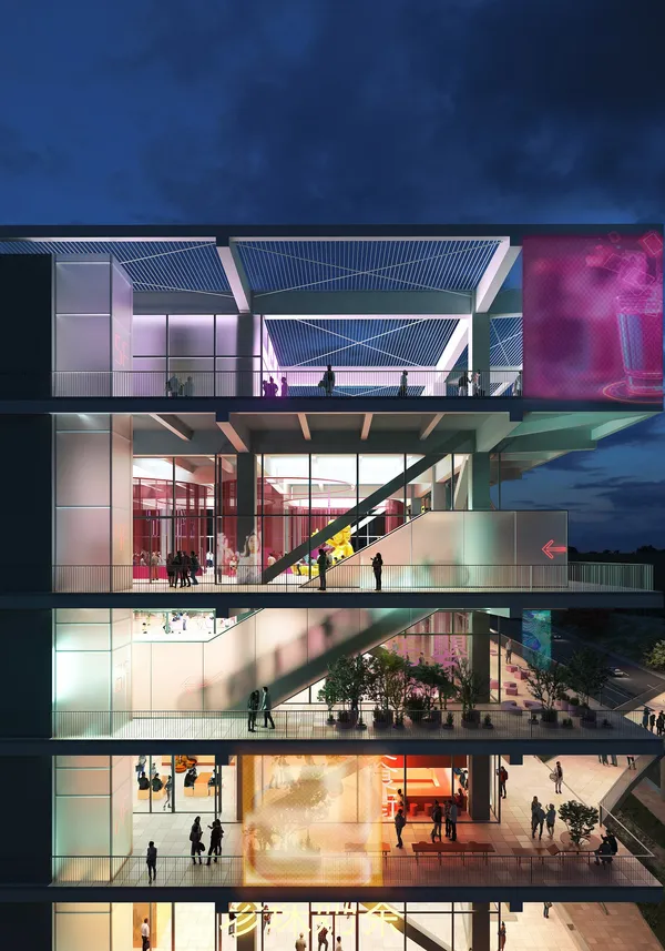 MVRDV 在台新作曝光！「竹北水岸市集」
