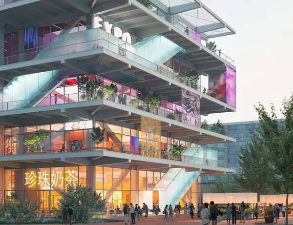 MVRDV 在台新作曝光！「竹北水岸市集」