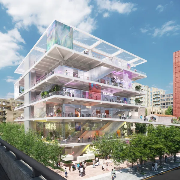 MVRDV 在台新作曝光！「竹北水岸市集」