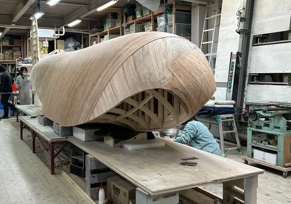 吉卜力的立體造型物展