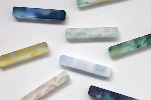 五十嵐桃子的玻璃創作