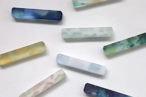 五十嵐桃子的玻璃創作