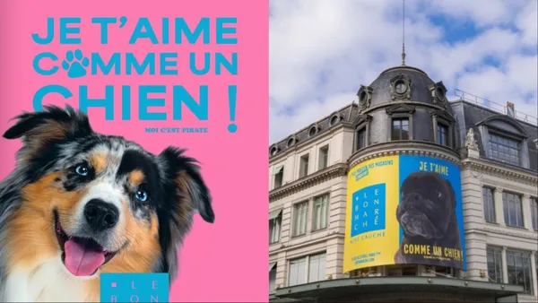 Le Bon Marché 變身狗狗藝術天堂！《愛你如同愛狗》展覽啟幕， 6 大互動亮點與限定主題商品