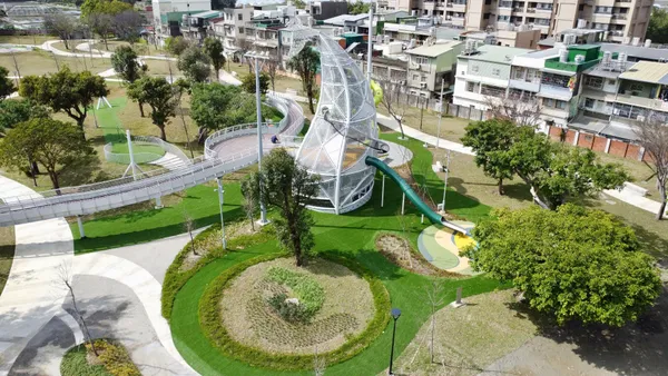 桃園 7 座公園改造完工！桃園最高溜滑梯、埤塘設計亮相，整合八德、楊梅、平鎮等特色公園