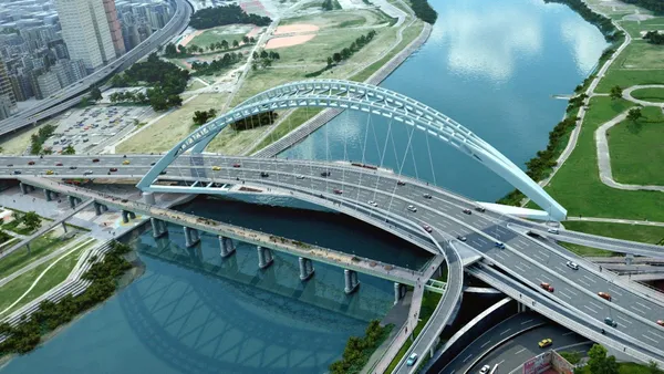 永和「中正橋」新設計亮相！橫跨新店溪大橋：修復近 90 年日治橋樑，以柔美弧線拱橋連接雙北