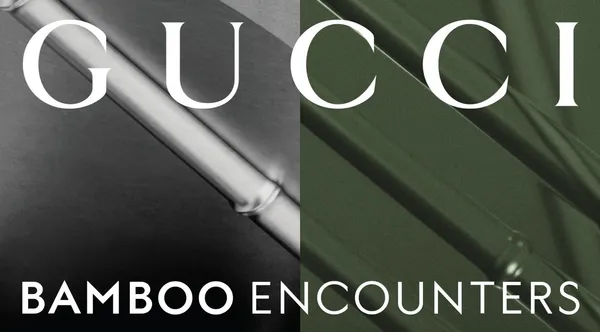 Gucci「竹藝邂逅」藝術展品 / 展場