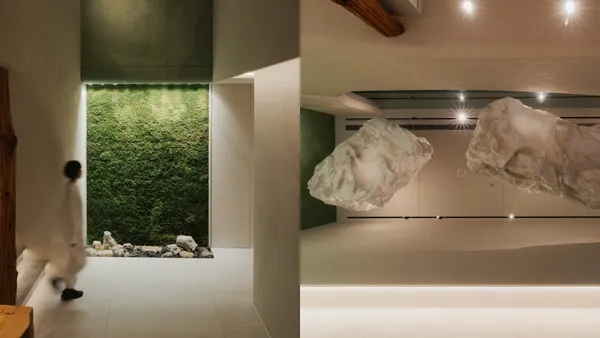 北美館展品新生亮相！鳳嬌催化室藝術永續計畫「返紙入城林」：打造紙石雲山與苔蘚森林