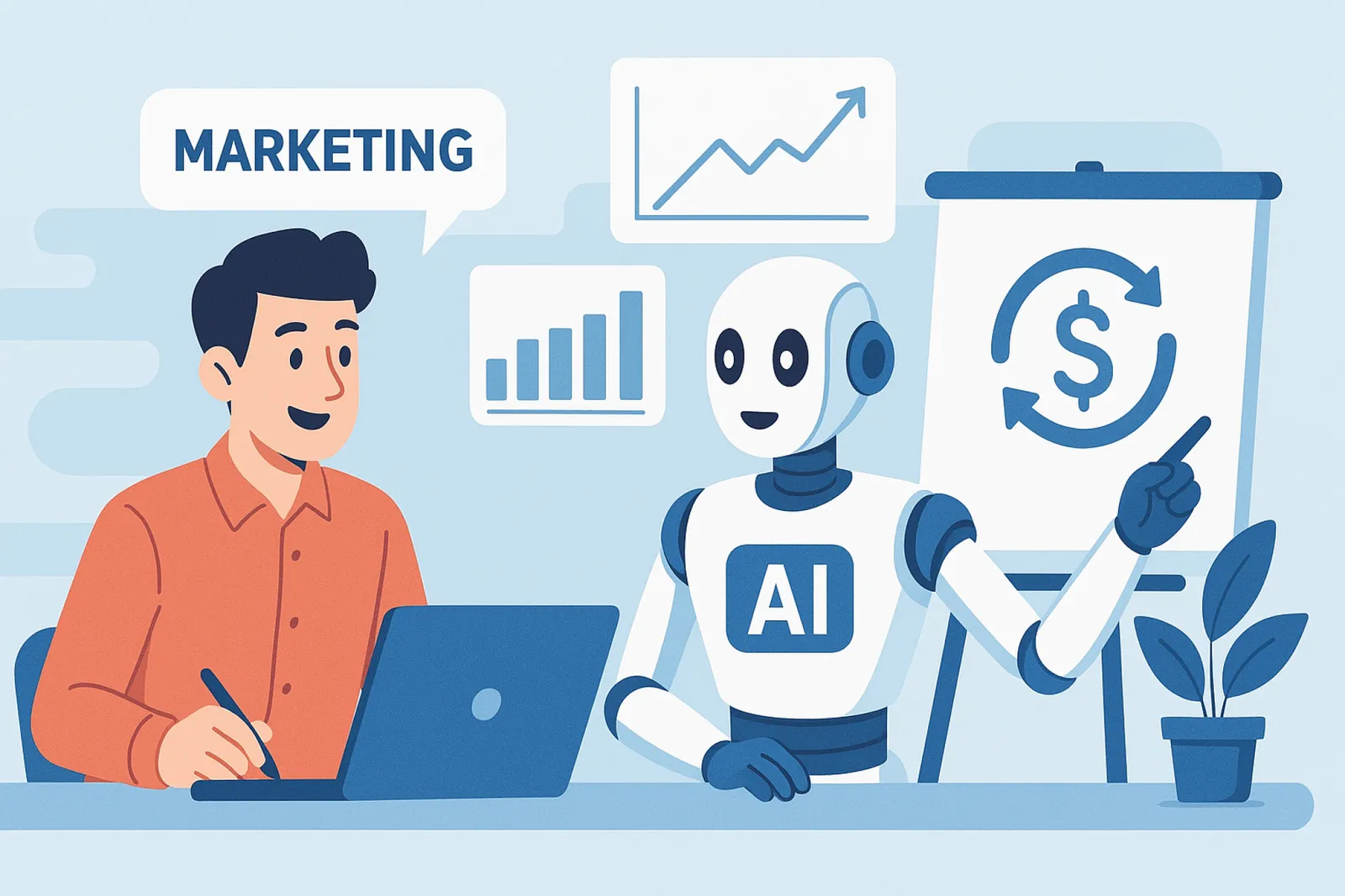 代理型 AI 會取代行銷部門嗎？未來行銷人該如何與之協作？