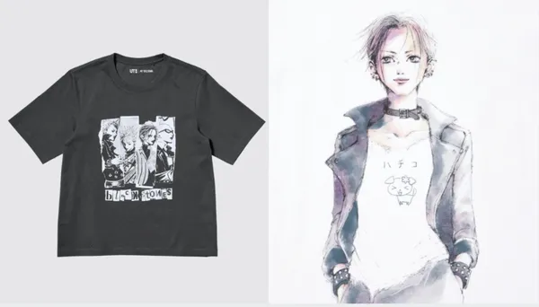 Uniqlo X 矢澤愛！將《NANA》、《天國之吻》等四大經典作品融入設計，預計 7 月上旬發售