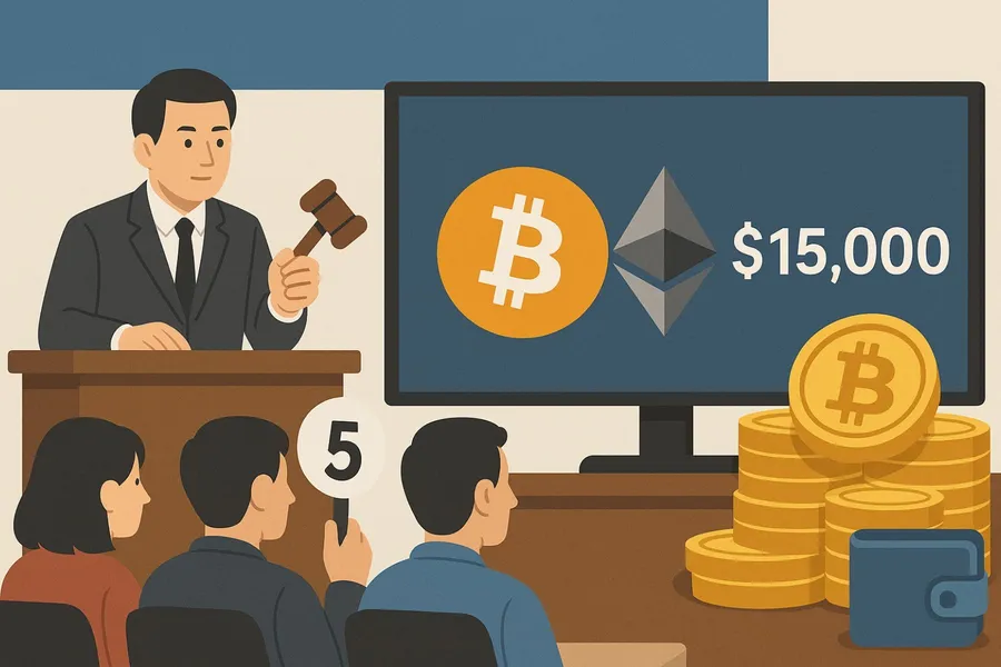 幣圈Peter哥：法拍加密貨幣現金交易、免KYC！執行署打臉揭6大程序