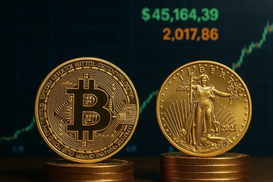 一天內四次「過山車」仍驚險守住！ 比特幣史詩級碾壓黃金  全球資產配置洗牌中