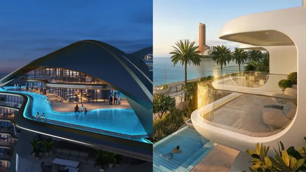 Zaha Hadid Architects 阿拉伯海濱新作！20 層高塔樓結合 950 戶住宅，預計 2027 落成
