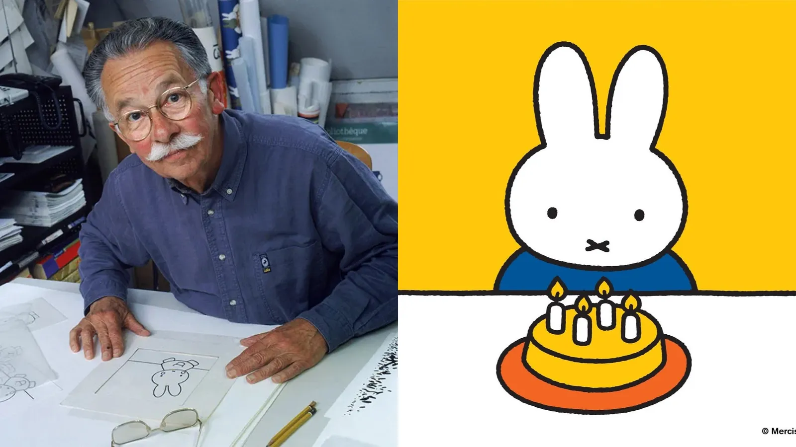Miffy 風靡全球70 年的秘密？揭開荷蘭插畫家Dick Bruna 創作之路：將一切化繁為簡至本質| ShoppingDesign