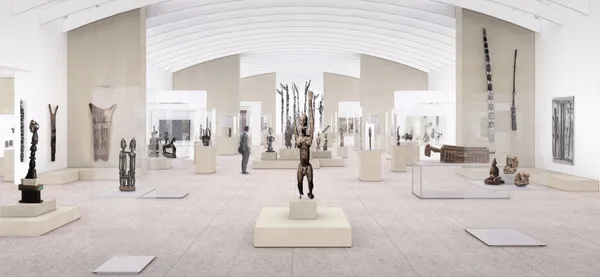 大都會博物館 Rockefeller 展廳開放！重啟 500 米長玻璃落地窗，打造通透、輕盈的展覽空