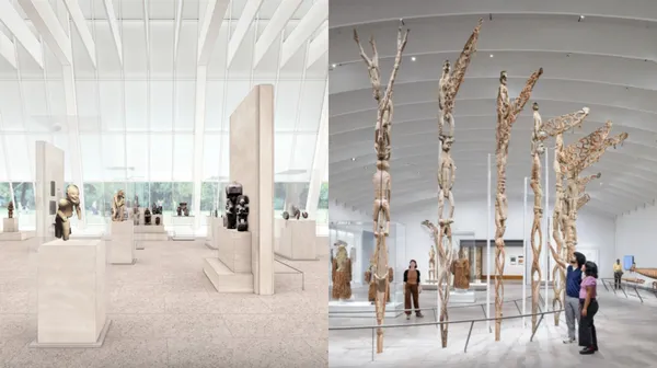 大都會博物館 Rockefeller 展廳開放！重啟 500 米長玻璃落地窗，打造通透、輕盈的展覽空間