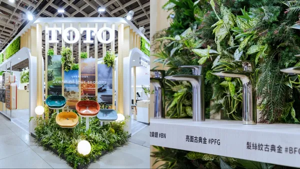 TOTO 以自然色彩翻轉空間美學，2025 台灣室內設計博覽會首度亮相「四季之境」系列臉盆
