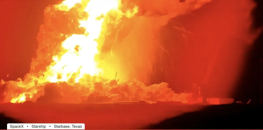 SpaceX星艦大爆炸！夜間測試突「閃一片白光」：馬斯克太空夢受挫？