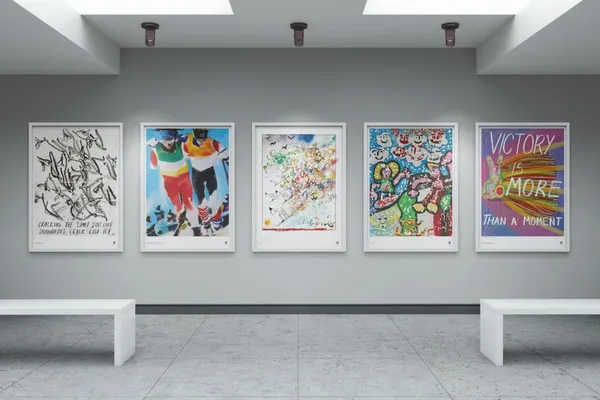 米蘭三年展展出 10 幅冬奧海報