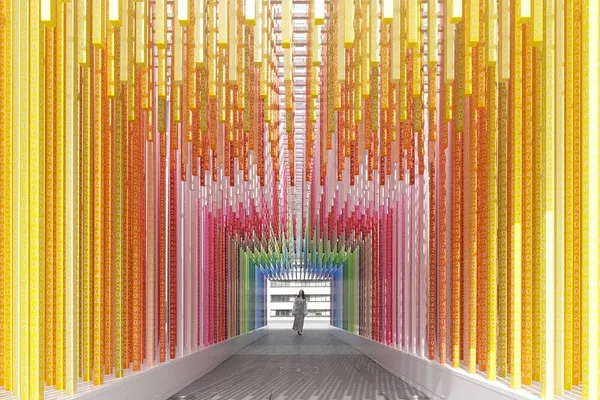 Emmanuelle Moureaux 在東京打造《100 colors no.53》