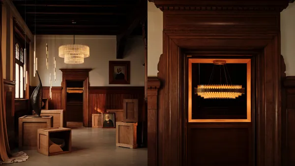 英國設計師登場丹麥設計週！Lee Broom 首展《From Here Now》，以航海家住所烘托燈光裝置