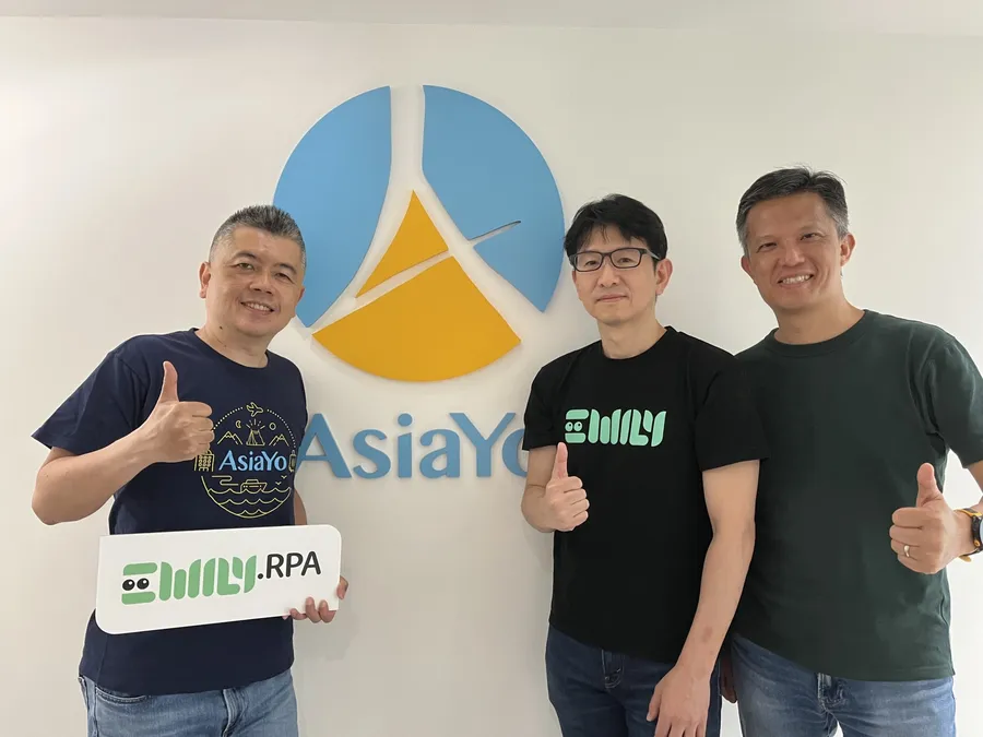AsiaYo攜手國產自動化品牌EMILY.RPA，齊力推廣「智慧自動化」工作流
