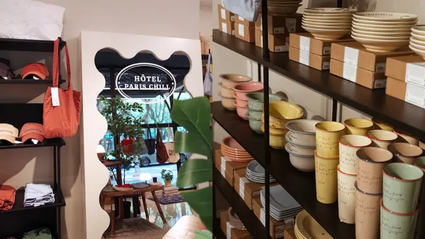 韓國 HÔTEL 827 台灣首間快閃店！從織物、杯盤到包包，將歐洲風格帶進台北瑪黑家居