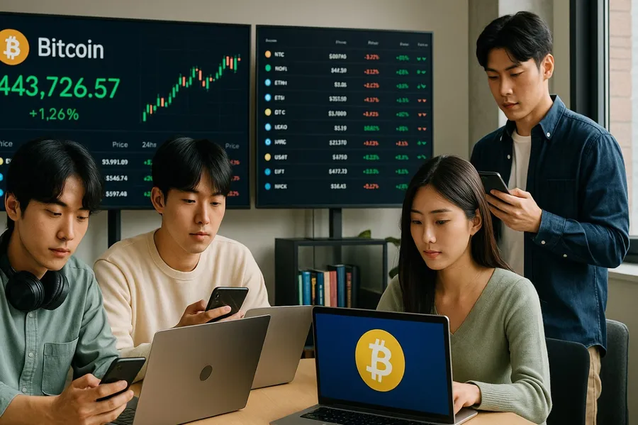 韓國人怎麼投資加密貨幣？一文看懂韓國20-50歲世代的虛擬資產新佈局