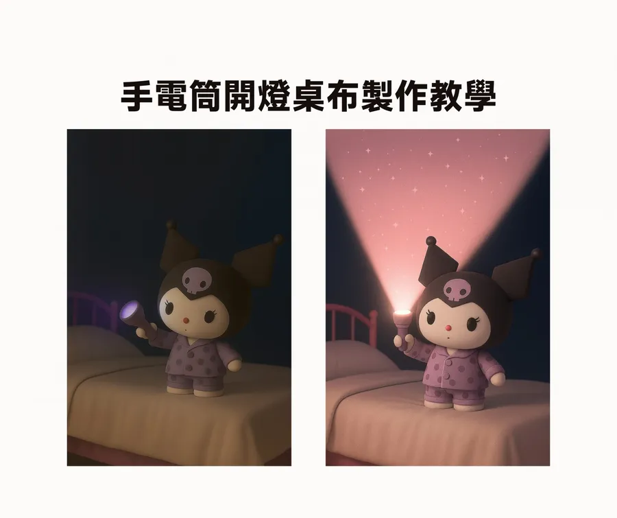ChatGPT新玩法！Threads熱門「手電筒開燈」桌布怎麼生？如何製作動態效果？教學一次看