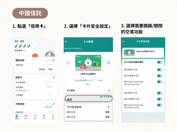 中信銀行安全鎖