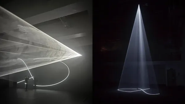 光之雕塑大師 Anthony McCall 台灣首展！聚焦呈現「固體光」系列，7/26 富邦美術館開展