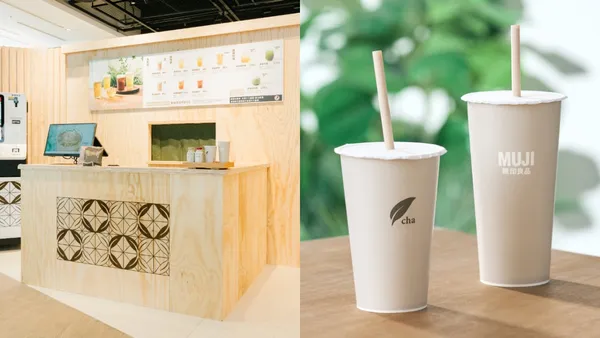 無印良品開了手搖店！「cha POP UP STORE」在微風松高：以在地原葉茶等 3 大系列推 10 款飲品