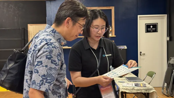 琉球法人事業部地方創生組經理小川真司前來與台灣新創科飛數位交流＿KOZAROCKS