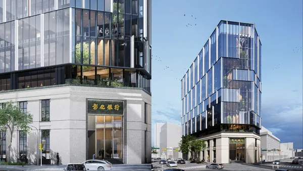 彰化銀行桃園分行將迎來全新面貌：九典操刀改造 57 年老銀行，以「孔明鎖」為靈感