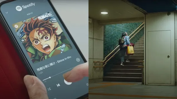 新宿車站複雜到像「無限城」？《鬼滅之刃》劇場版與 Spotify 推出趣味廣告，背後行銷思考是？