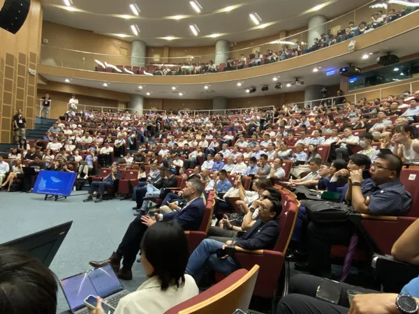 8月4日，Anduril創辦人Palmer Luckey來台分享台灣如何在國防領域以科技抵禦威脅，現