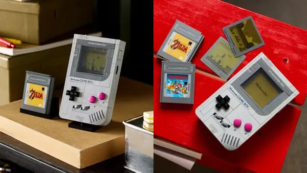 樂高版「任天堂 Game Boy」！421 片積木還原傳奇掌上遊戲機、Game Pak 插卡體驗