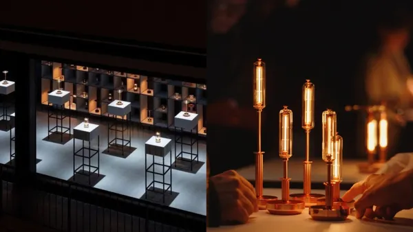 日本燈具品牌進駐六本木！打造屬於燈具的藝廊 Ambientec Gallery，將照明作品以雕塑呈現