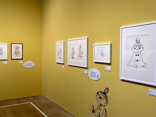 東京《朵貝與姆明展》