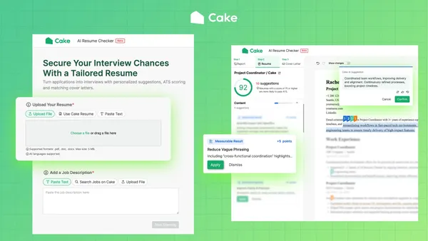 Cake AI 履歷健檢