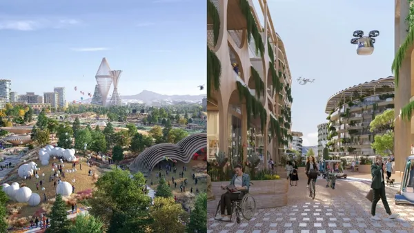BIG 在美國沙漠打造未來城市 Telosa！完全無車、由 AI 管理的永續城，2030 首批居民入住