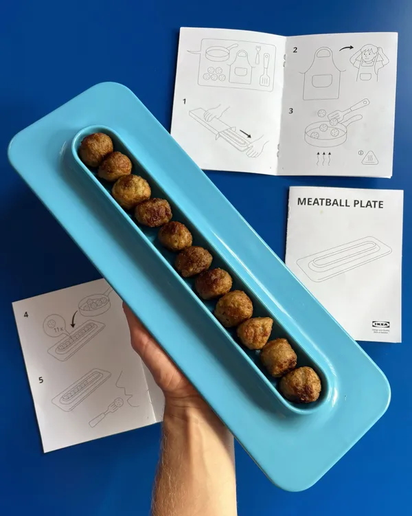 IKEA 肉丸餐盤