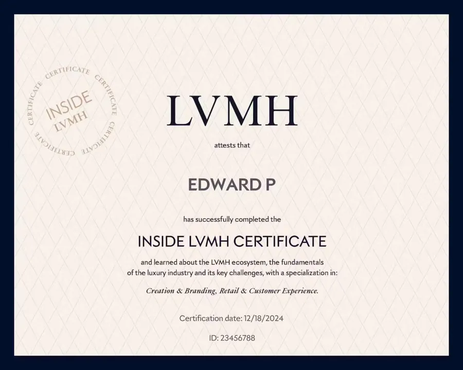 LVMH也有免費線上課！專家教你精品知識，完成後還能領證書：課程內容、報名資訊一次看