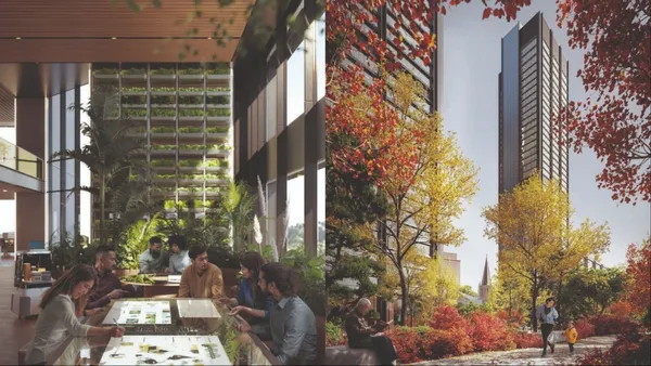 Foster + Partners 首爾新作！3 棟綠化建築群融入大型公共空間，保留南山景觀視野