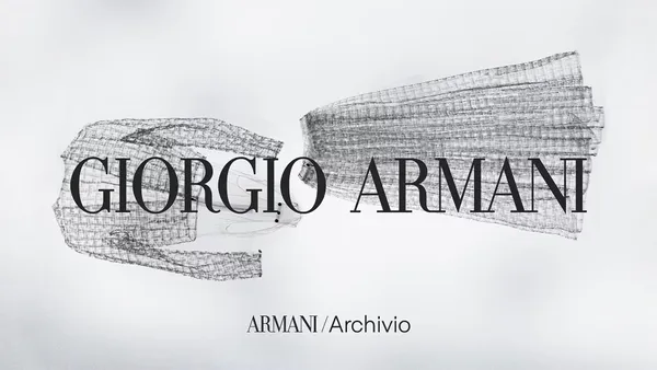 Giorgio Armani 首開品牌檔案庫